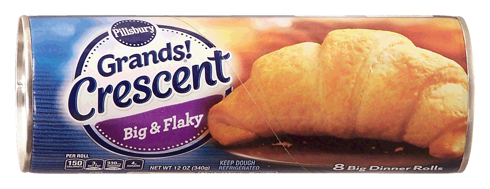 Pillsbury Grands! big & flaky crescent, 8 big dinner rolls Full-Size Picture